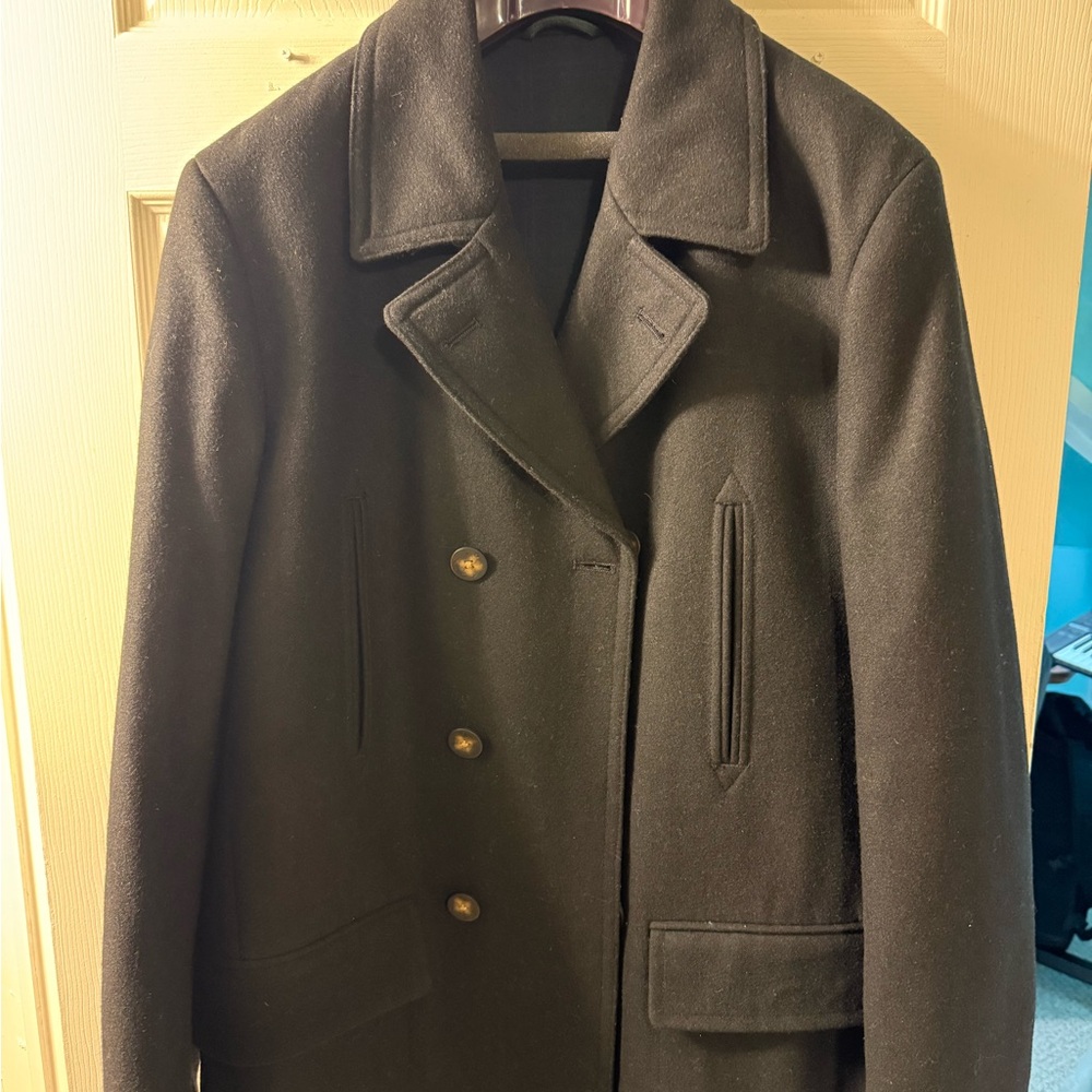 Polo Ralph Lauren Black Pea Coat
